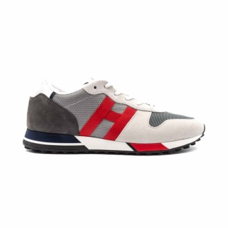 Sneakers Uomo Blu+rosso HOGAN     Pelle