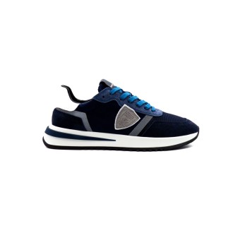 Sneakers Uomo Bleu PHILIPPE MODEL Pelle