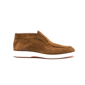 Scarpa Uomo Brown SANTONI Pelle