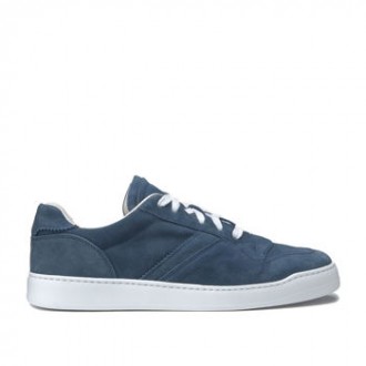 Sneakers in pelle scamosciata