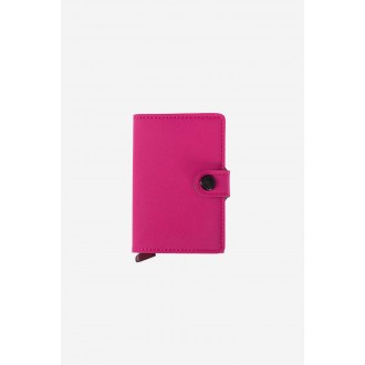 SECRID Porta carte Miniwallet Yard Fuchsia