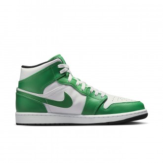 Jordan 1 Mid Lucky Green