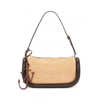 JW ANDERSON Borsa Bumper-15 in rafia