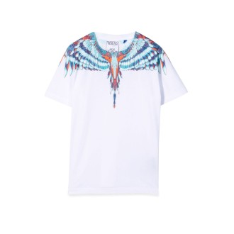 marcelo burlon county of milan t-shirt con stampa ali