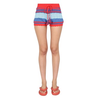 gallo 1927 striped pattern shorts 