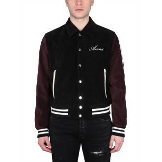 amiri bones varsity jacket