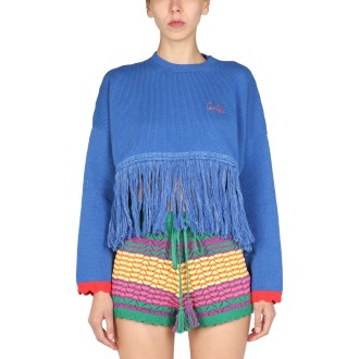 gallo 1927 logo embroidery sweater 