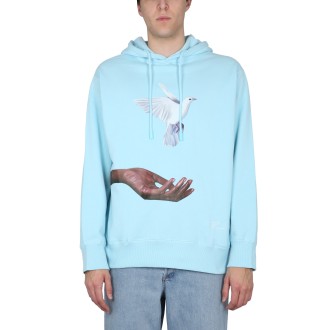 3.paradis hand and dove sweatshirt