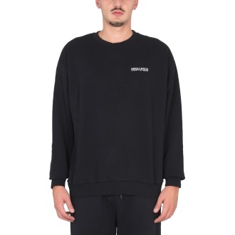 marcelo burlon county of milan crewneck sweatshirt