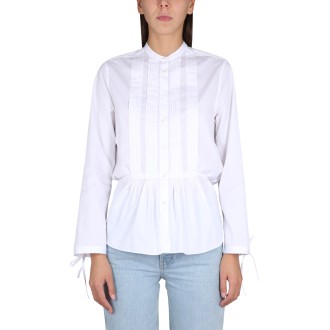 aspesi korean collar shirt