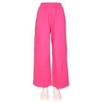 mcq wide leg jogging pants