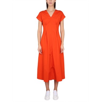 aspesi v-neck dress