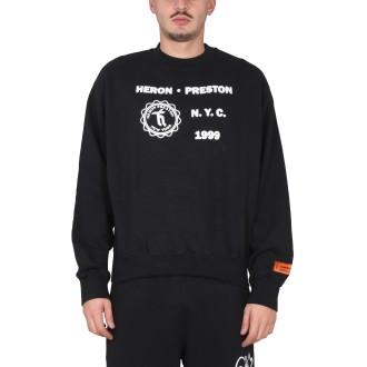 heron preston crewneck sweatshirt