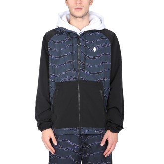 marcelo burlon county of milan windbreaker with 