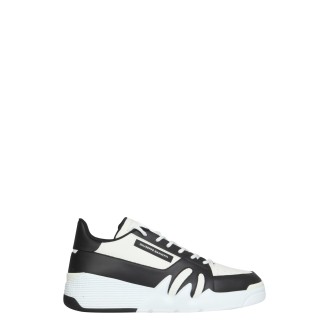 giuseppe zanotti leather talon sneakers