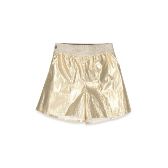 karl lagerfeld logoed elastic shorts