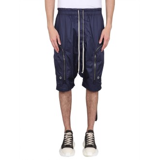 rick owens drkshdw bermuda with elastic