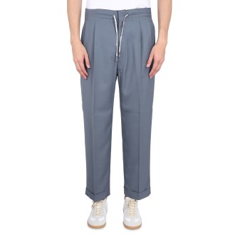 maison margiela wool blend pants