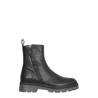 giuseppe zanotti leather biker boots