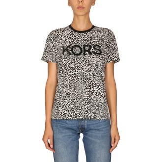 michael by michael kors t-shirt with logo