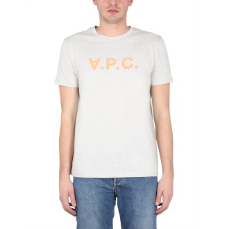 a.p.c. t-shirt with v.p.c logo