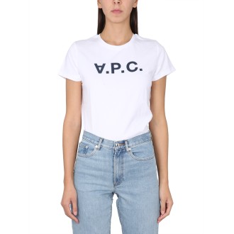 a.p.c. crew neck t-shirt