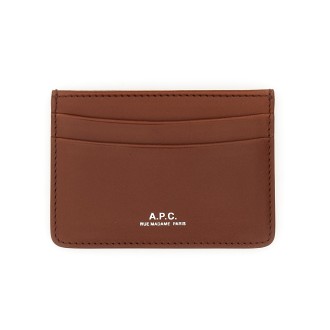 a.p.c. leather key ring