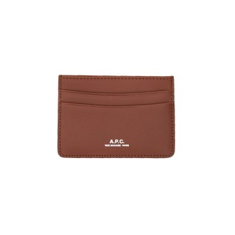 a.p.c. leather keychain