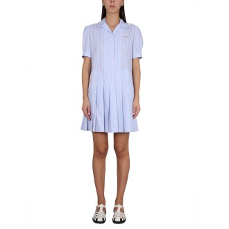 marni dress with logo embroidery