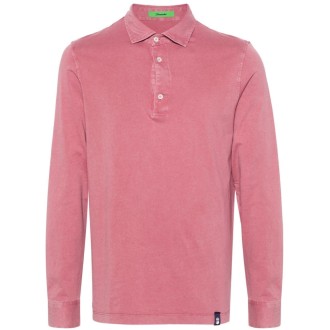 Drumohr Long Sleeve Polo Shirt