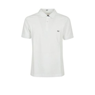 Polo di Fay, da uomo, colore bianco. Modello a maniche corte, realizzato in piquet stretch. Caratterizzato da logo ricamato a contrasto sul petto e colletto double bicolore. Chiusura con tre bottoni. Vestibilità regolare. 